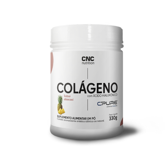Colágeno Hidrolisado com Ácido Hialurônico 330g - Abacaxi