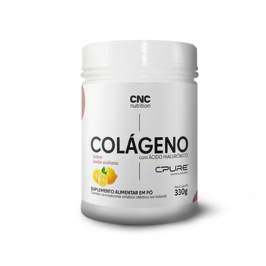 Colágeno Hidrolisado com Ácido Hialurônico 330g - Limão
