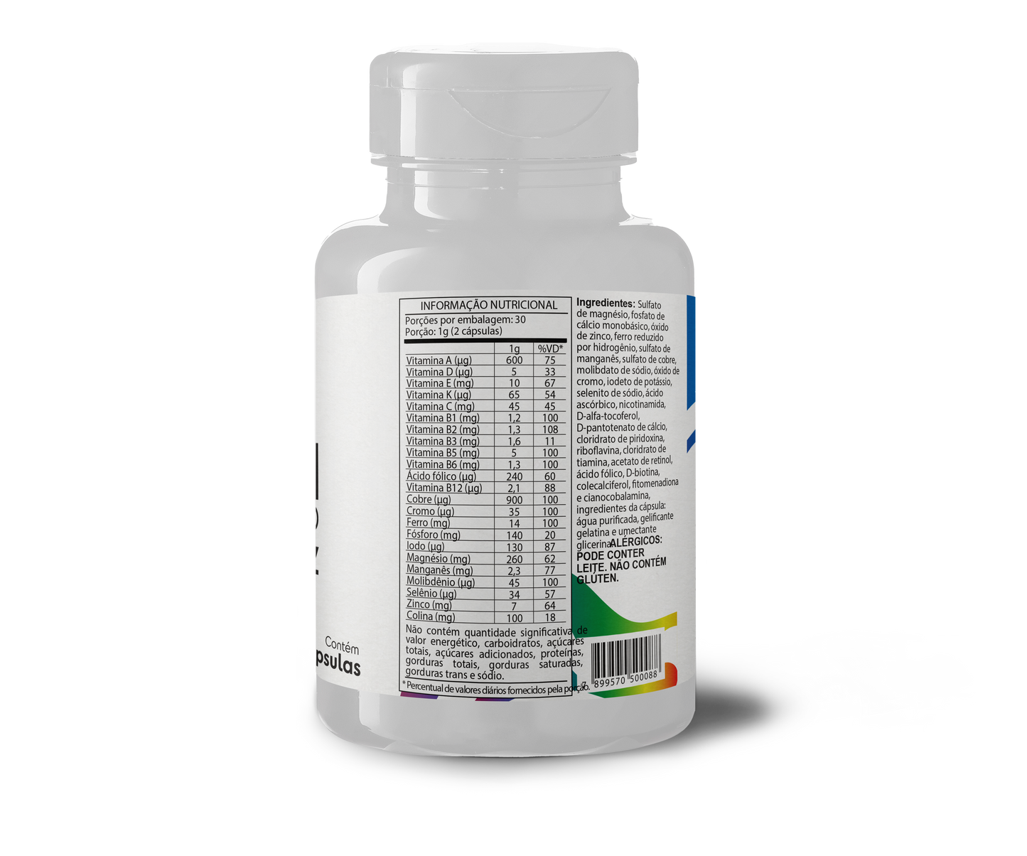 Multivitamínico - 60 cápsulas